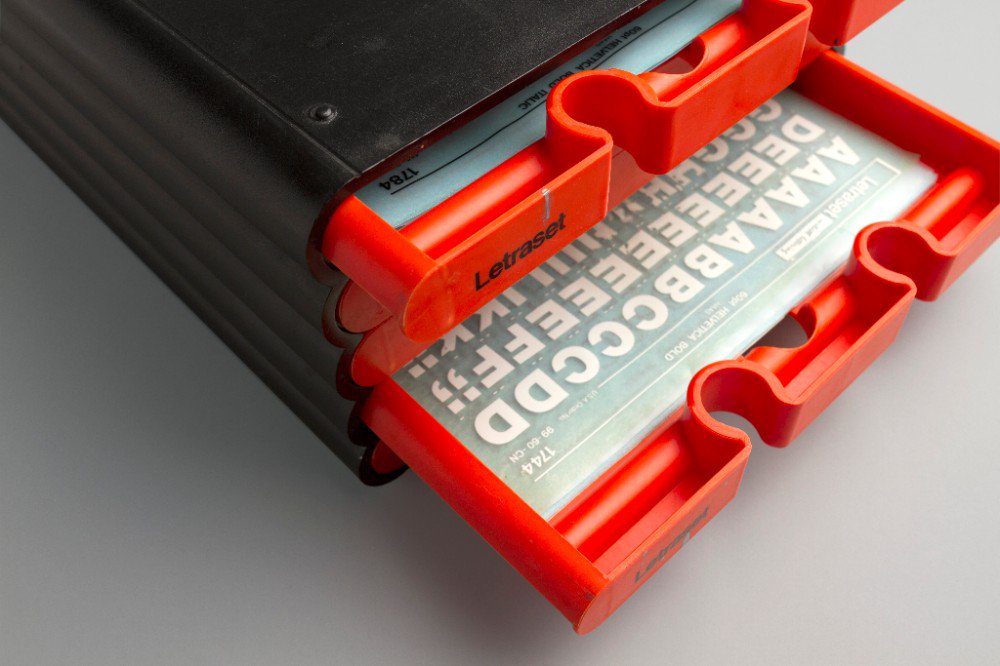 uniteditions's tweet photo. #Letraset book about to go to printer. Four years in the making, it’s 1st complete history of the instant lettering system. Pre-order soon. https://t.co/hOTZamSYgW