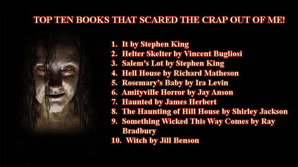 JBensonWriter's tweet photo. What is your MUST READ book for #halloween? https://t.co/aoalGlGlYs