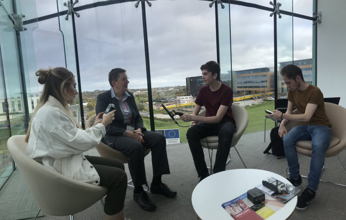HateAwareness's tweet photo. Our final interview of the day with the incredible Caroline Airs #NoToHateNE @gatesheadcoll https://t.co/6jBkPzkOcs