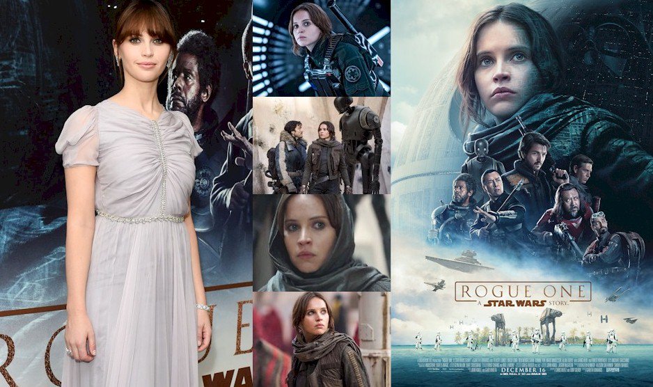 Hoy cumple 34 años Felicity Jones (Jyn Erso en  Happy Birthday 