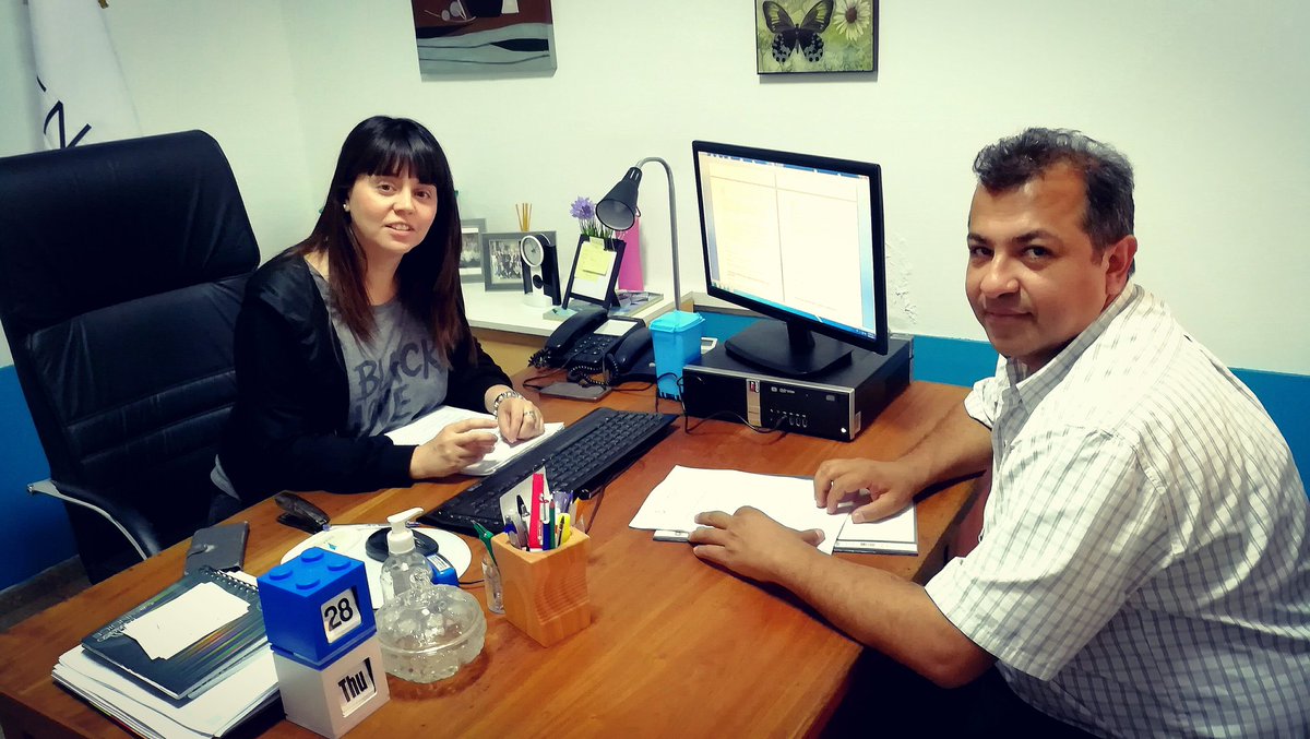 soledadarnedo's tweet photo. Reunión con el intendente de Tintina, Mario Cantoni, para mejorar las comunicaciones en esa localidad. #ComunicadosEsMejor https://t.co/cuWBJubU3L