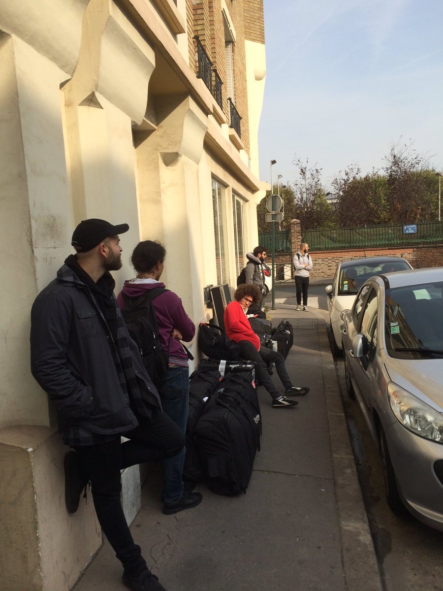 We made it! 💥 Day 1 in Paris starts this Thursday @ Mécanique Ondulatoire!