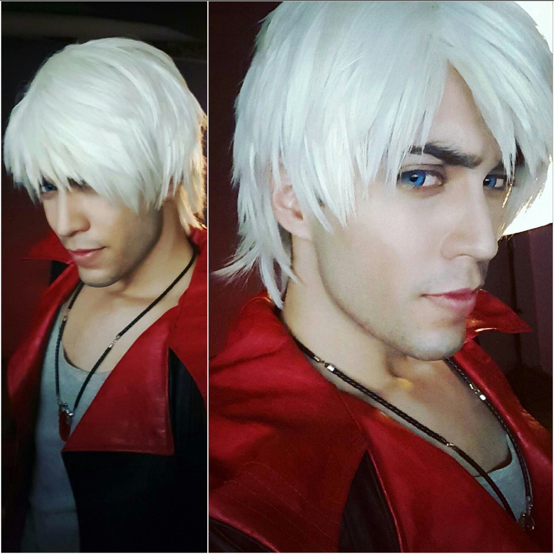 Dan Ballestero on X: Dante's white hair skin from DmC 5 😘❤🗡 #dante  #demon #angel #dmc @Capcom_UK #devilmaycry #russia #badass #cosplay #wig  #guns #weapons  / X