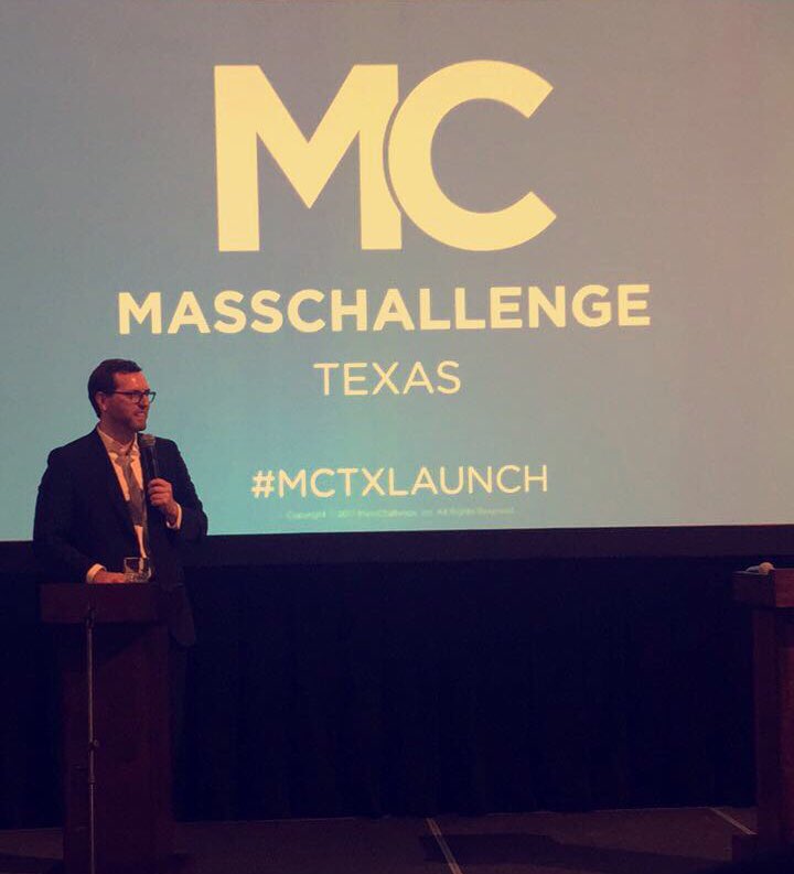 brinchartier's tweet photo. Welcome to Texas, @MassChallenge! #MCTXLAUNCH 👏🏼 https://t.co/tl1nuqg8cY