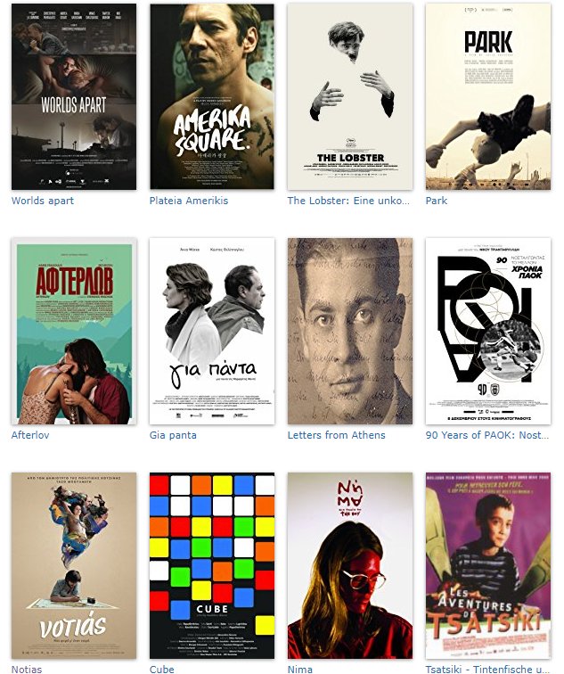 GreekFilmWeek's tweet photo. #GFW2017 | Unser IMDb Listing: Was es im #November 2017 auf der Griechischen Filmwoche #München zu sehen gibt https://t.co/H5tYeKnRMS https://t.co/y21ETTywwH