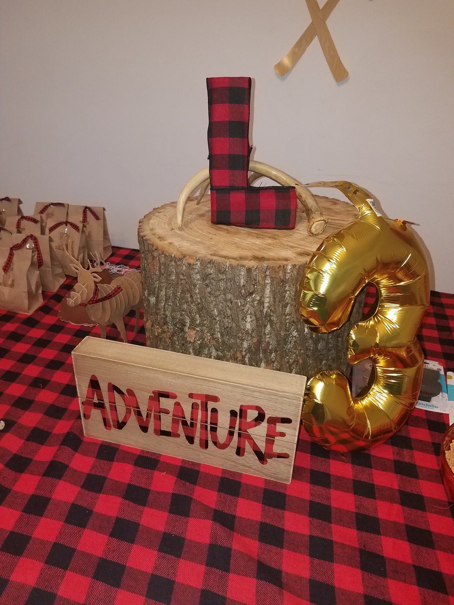 Mrz_sleepy's tweet photo. Liams theme was everything! Id do it again! #lumberjacktheme https://t.co/YEjidxPIbp