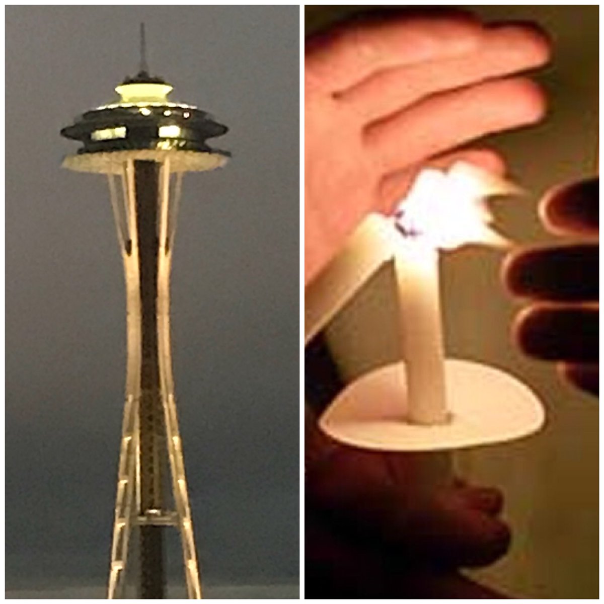 damitfunbobby's tweet photo. Send thoughts and prayers #spaceneedle https://t.co/wOaHlxvZRL