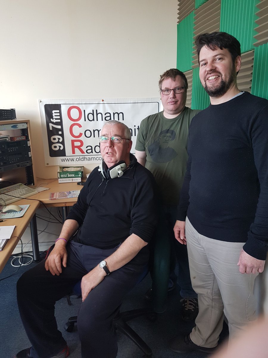Tune into Oldham Community Radio, 5-7pm today to hear Harry and Kris chat about #homelessness &amp; all things Emmaus oldhamcommunityradio.com