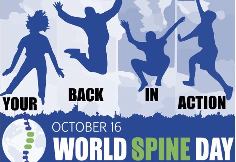 FahadKAlsaif's tweet photo. Be kind to your spine by improving your posture and being active :) Happy #WorldSpineDay #YourBackInAction #اليوم_العالمي_للعمود_الفقري https://t.co/UqTBWtXY3N