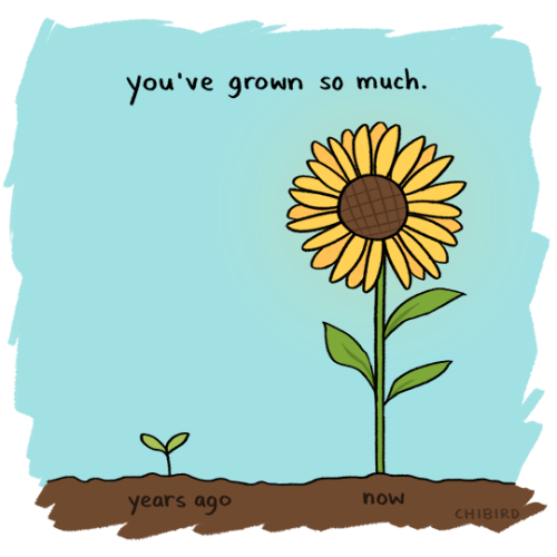 TrevorProject's tweet photo. It takes time to see your progress 💛 If you need support, reach out to us 24/7 at: 866.488.7386 💛 [ art by @ChibirdArt ] #lgbtq+ #trans https://t.co/idr20eex2L