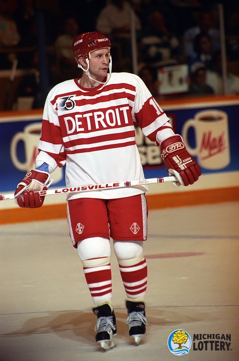 red wings 1991 jersey