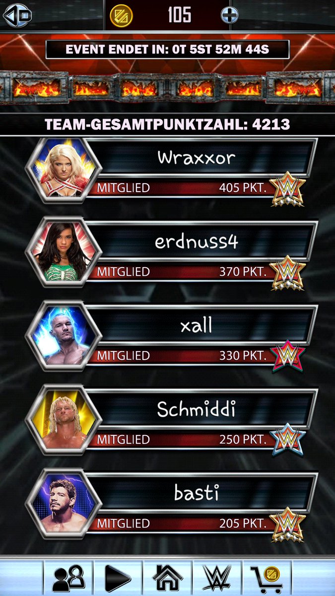 Schmiddi__'s tweet photo. Was soll ich dazu noch sagen außer mal wieder eine starke Teamleistung. Es freut mich, dass alles so super klappt!❤ #36Wave #WWESuperCard https://t.co/U5uoAaWIiP
