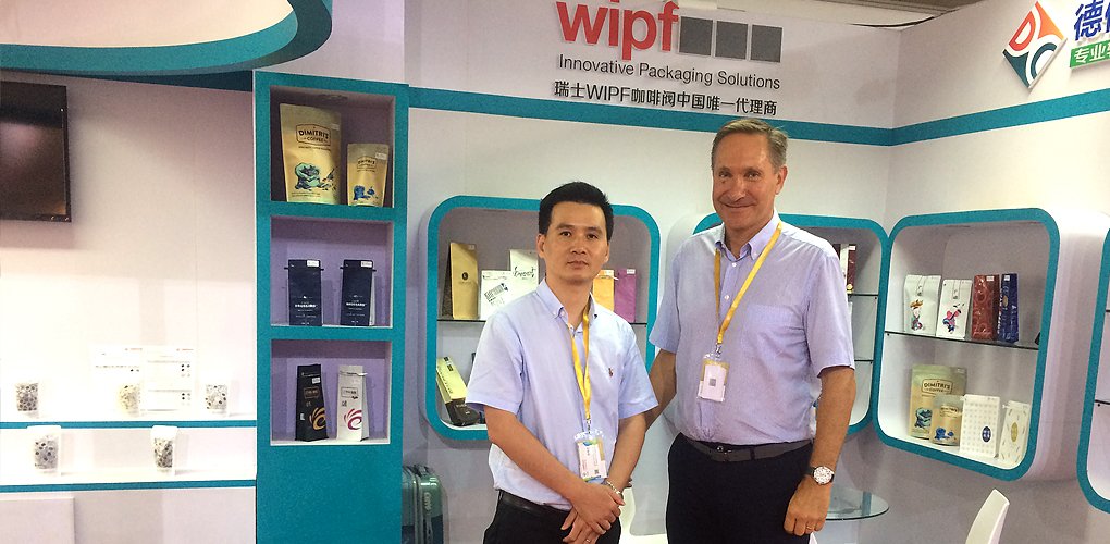 Die Café Show in China gilt als wichtigster Kaffeeevent in Asien. Wipf AG präsentierte das Aromaschutz- und Überdruckventil WICOVALVE®.