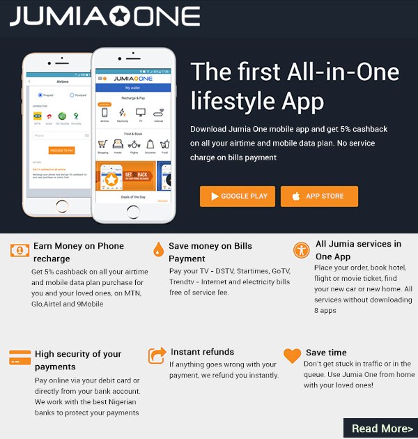 JforceNG's tweet image. The Jumia One App has been launched. Install the app on both android &amp;amp; IOS to enjoy cash back on airtime &amp;amp; data plan purchases.