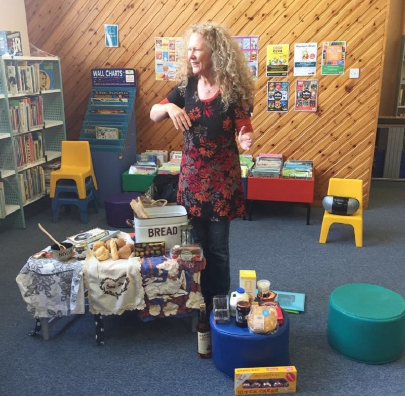 salibraries's tweet photo. Thanks to Allison for coming along to #Prestwick Library and entertaining us with a fun #dementia friendly #storytelling session. 😄 https://t.co/te8FHFVHQB