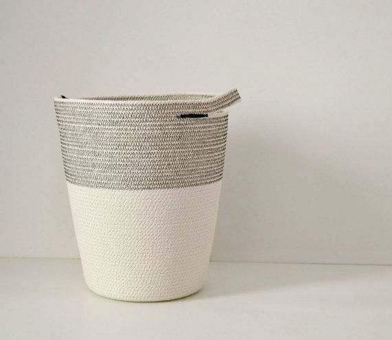 ETSdiscount's tweet photo. Rope laundry basket with rope handles // Floor basket // Storage basket or bag for toys // Coiled rope bin //  https://t.co/JEt2QFA4OM https://t.co/C26dx9Zp7m