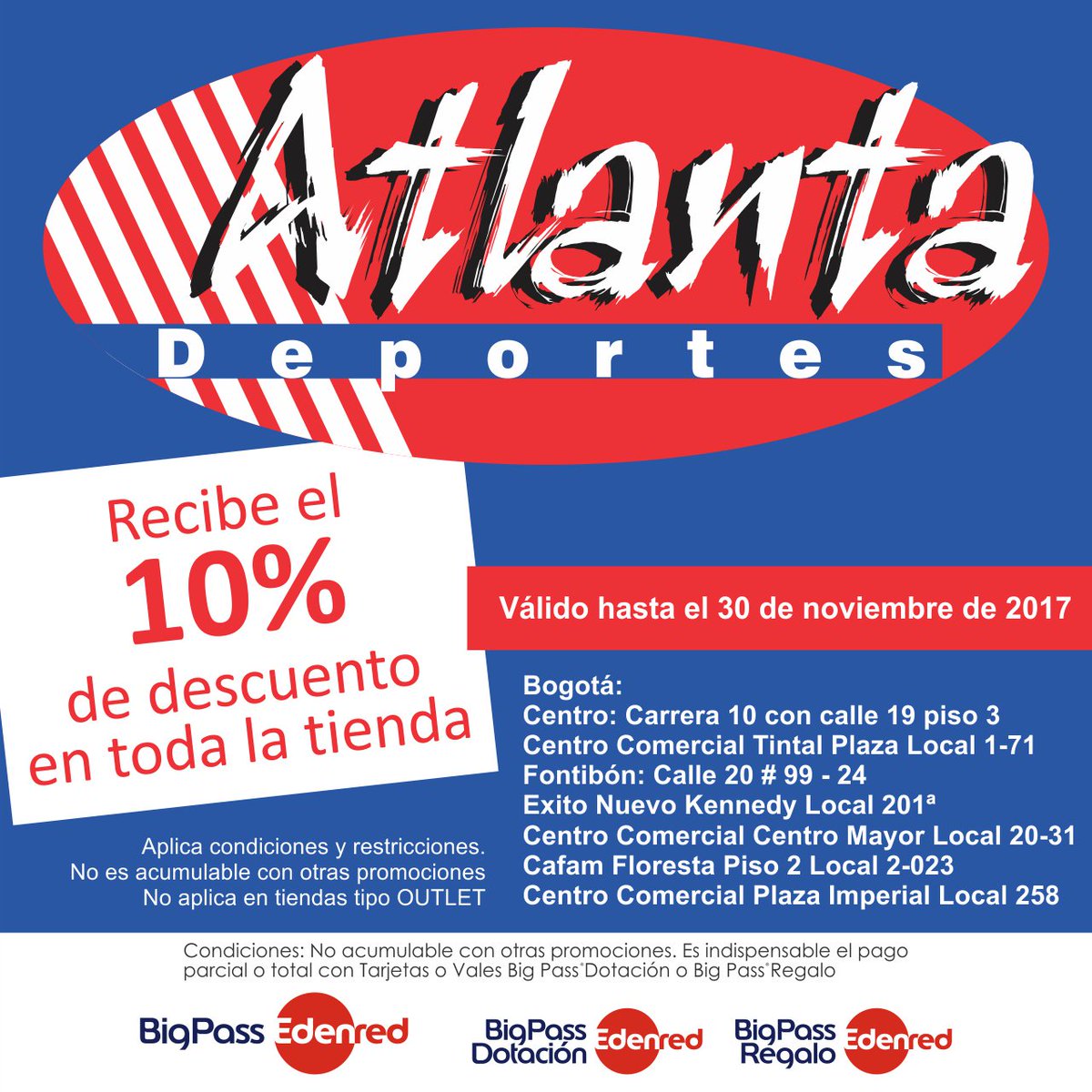 Preparate para la temporada deportiva pagando con nuestras soluciones!