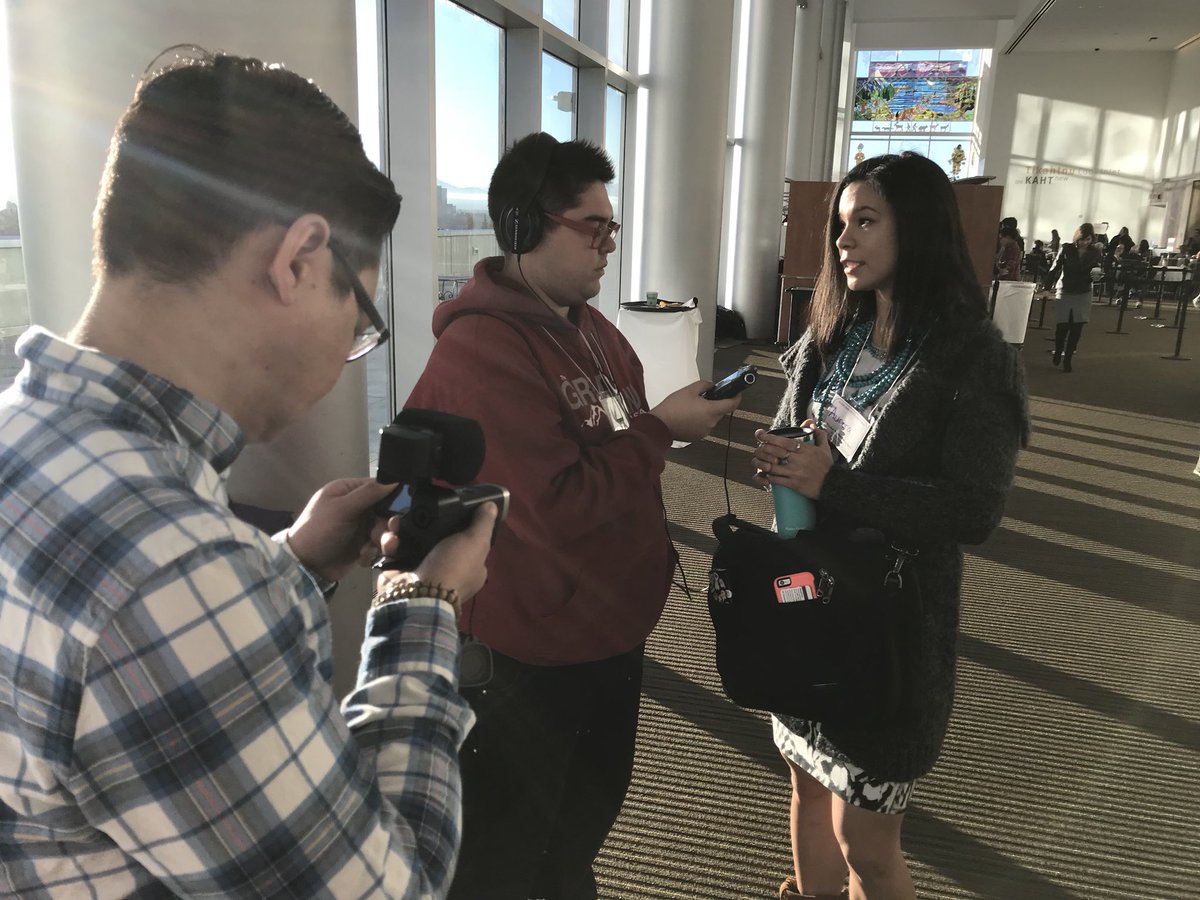 antoniajen14's tweet photo. Young Media Makers at the Elders &amp; Youth Conference #EY2017 #KNBA #Anchorage https://t.co/138lPNTnb5