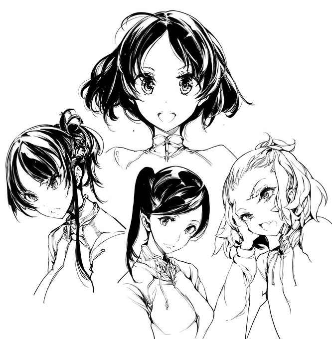 表情を描くの流行ってるみたいなので 