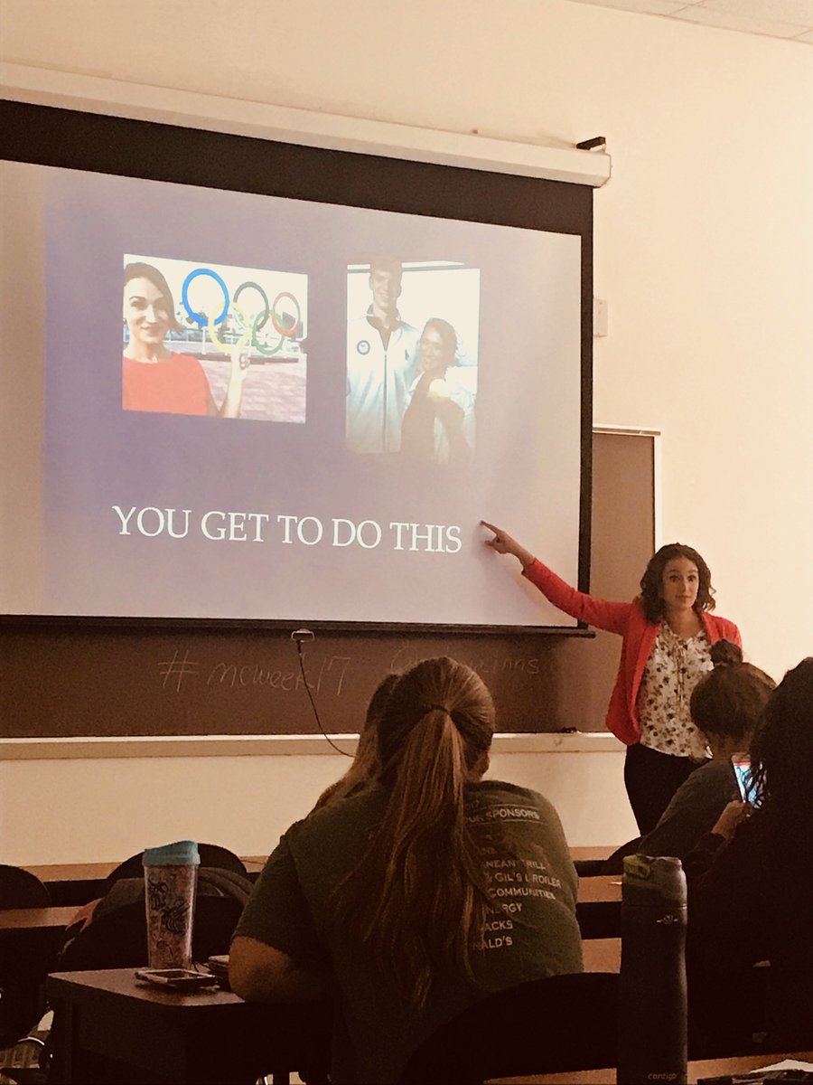 CandiceeNicolee's tweet photo. @aliciainns “This job isn’t glamorous, but you make it work because you love it!” #mc1313 #MCWeek17 #txst https://t.co/LaP9q3eaMr
