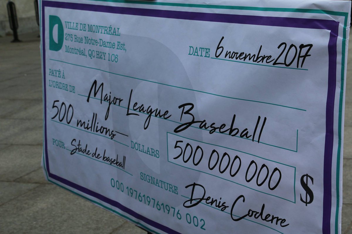 Retour du baseball à Mtl: les Montréalais doivent être consultés sur l'argent qui sera dépensé bit.ly/2kYc2Om #polmtl #mtl2017