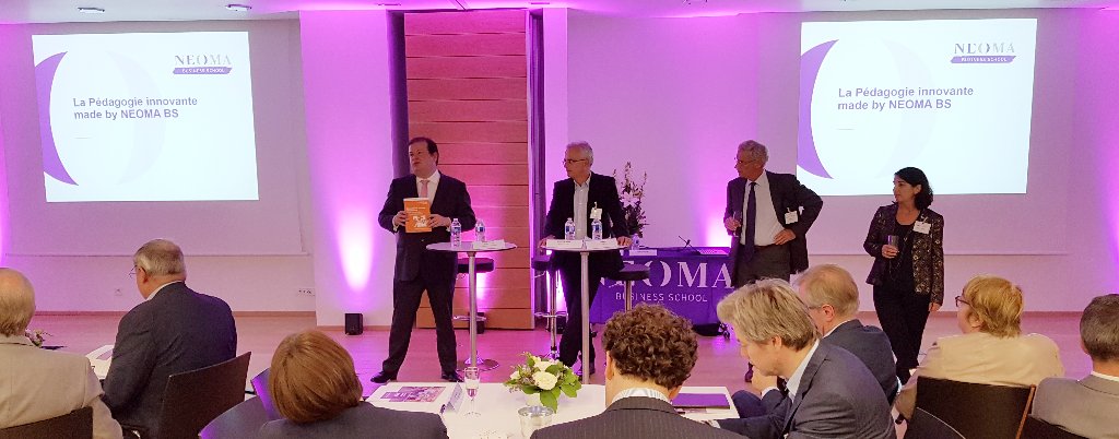 NEOMAbs's tweet photo. Retour en images sur "la Pédagogie Innovante" Made by @NEOMAbs organisée par la @Fondation_NEOMA avec @delphmanceau &amp; @NEOMA_Alumni https://t.co/6w2Df80B4J