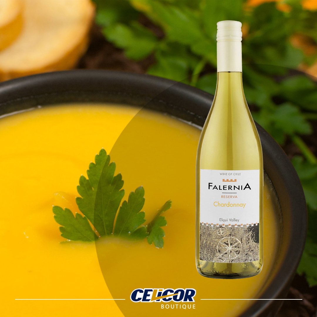 Celicorboutique's tweet photo. Prueba el exquisito contraste entre sopa y vino con una crema de auyama con queso de cabra junto con un chardonnay ¡Buen provecho! #CLBTips https://t.co/bkV1a3kxHY