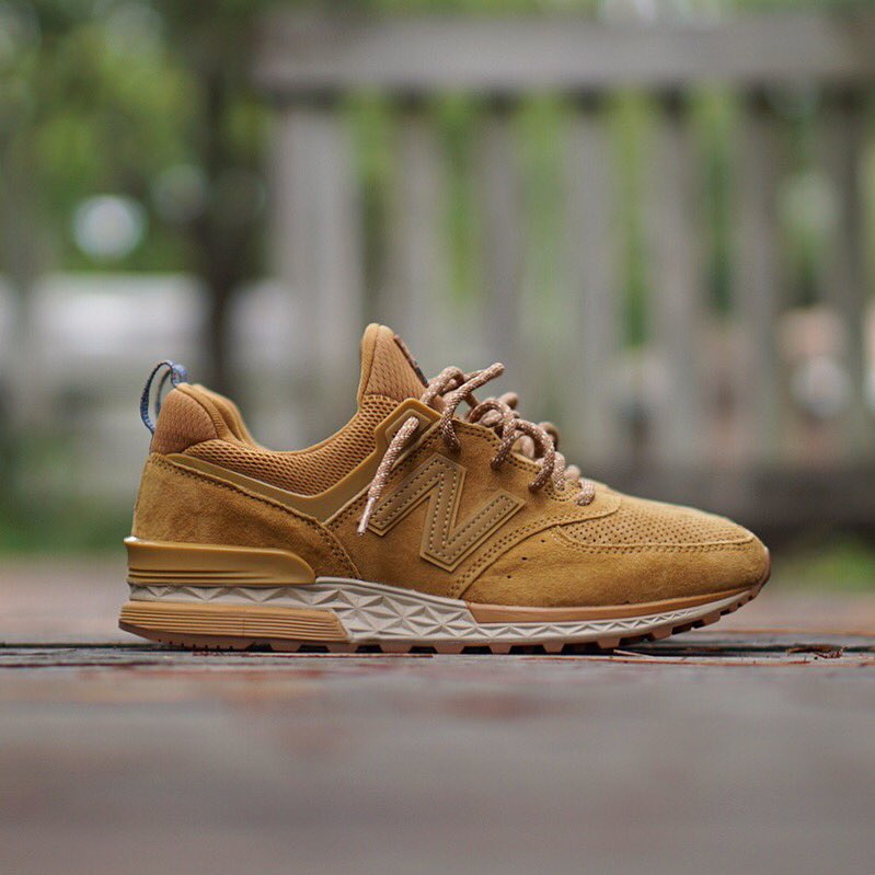 Balance 574 Sport “Suede” • Wheat 