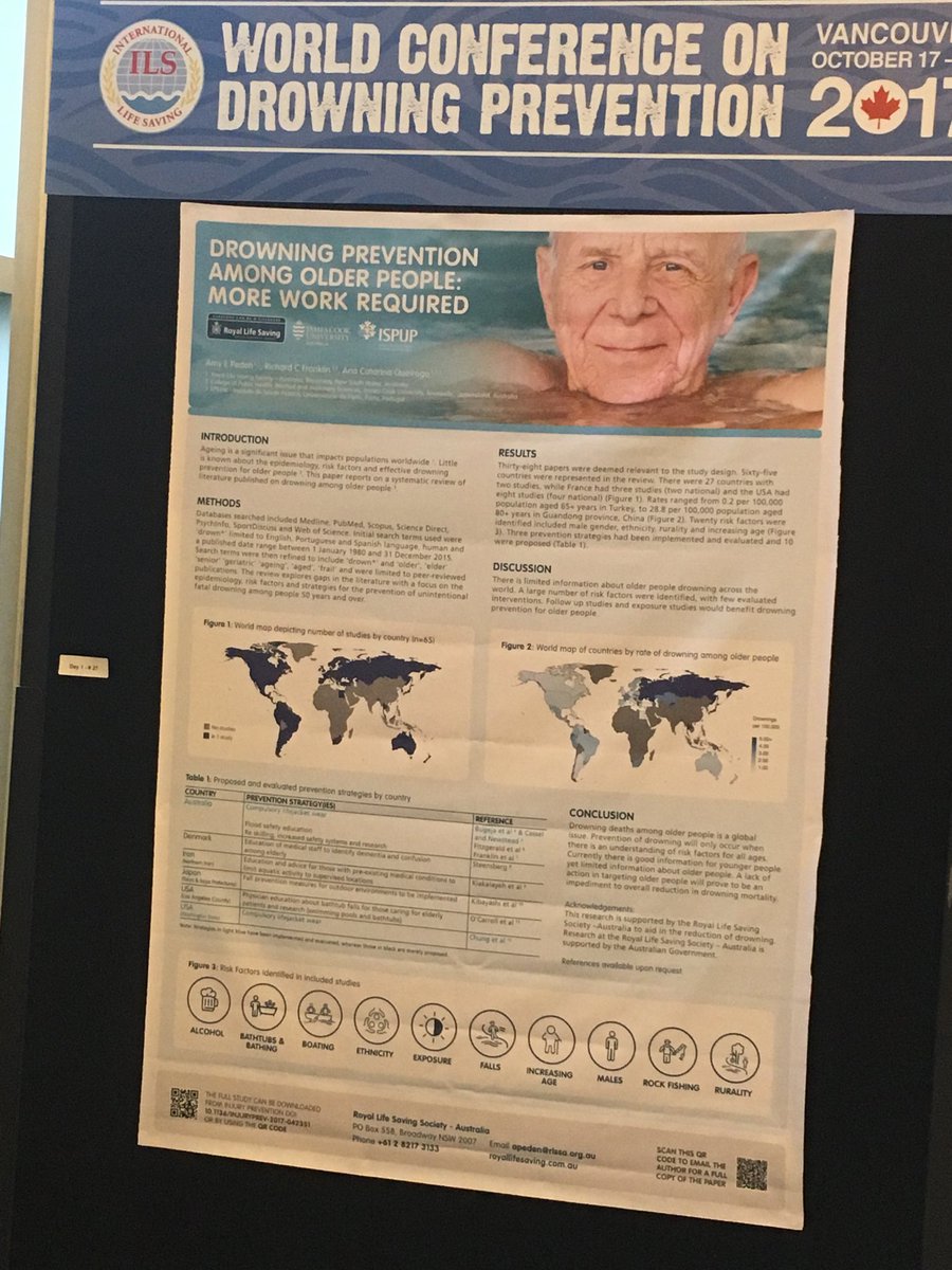 Franklin_R_C's tweet photo. Learn more about oldies and drowning visit our poster at the top back corner level 2 no. 27 #wcdp2017 #hiddenjems https://t.co/rebZWd3O2k