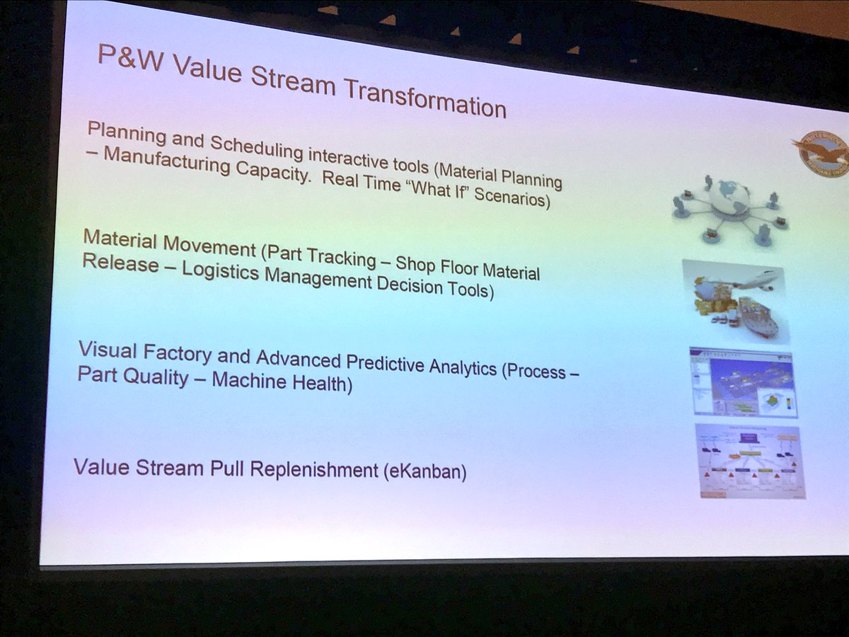 onemarketer's tweet photo. Hagerty @prattandwhitney shares key components of their transformation @3DSNorthAmerica 3DEXPERIENCE https://t.co/gNnuWV2ZdO