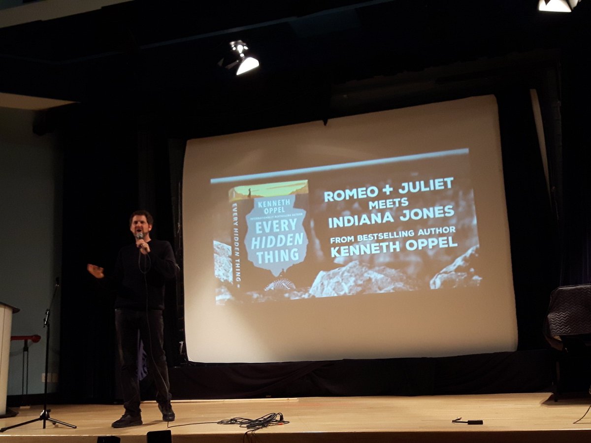 Amazing opportunity for Allan A. Martin students to meet award-winning Canadian author Kenneth Oppel at the Mississauga Central Library!