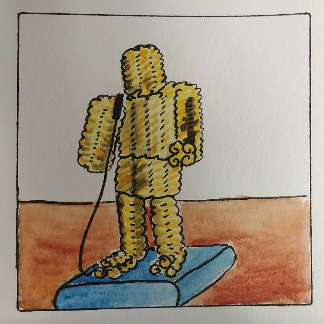 CathiAnneIllust's tweet photo. #TodayIs... #NationalPastaDay!
#FusilliJerry #Seinfeild #Inktober https://t.co/oCEEKRmV98