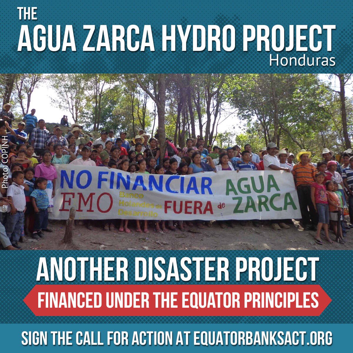 PAGEofdemocracy's tweet image. The equator principles become MEANINGLESS if members are financing projects like this. #DefundDisasters