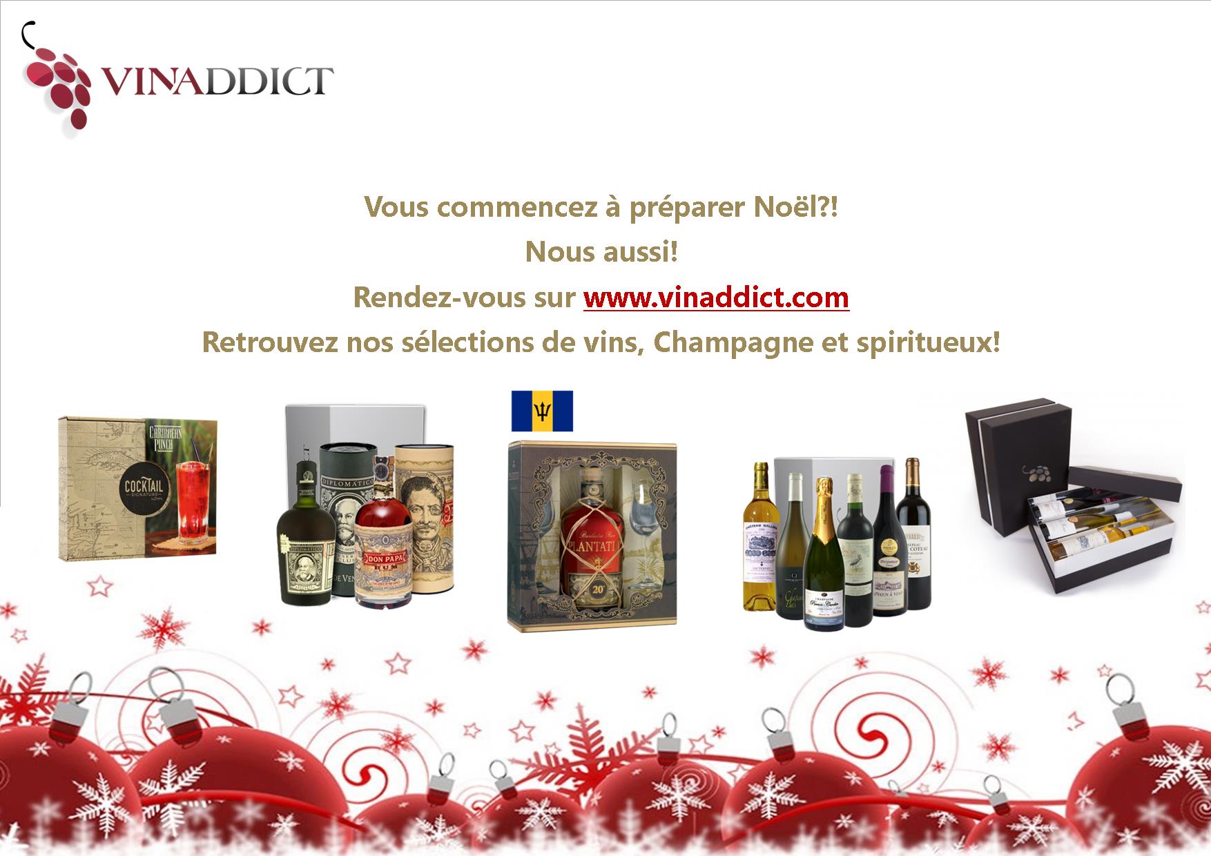 Vinaddict - Coffret Cadeau Champagne Prestige 2 - 3 Bouteilles