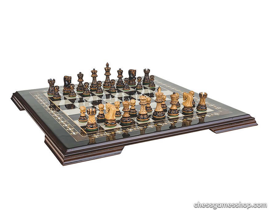 chessgamesshop's tweet photo. PRESTIGE BLACK chess set - handmade, wooden https://t.co/xpIXUIItTh #chess #schach #ajedrez #xadrez #fide #dgt #uscf #gift #games #present https://t.co/cwfeuSu95l