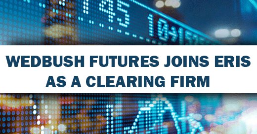 NEWS&gt;&gt;<a href="/Wedbush/">Wedbush</a> Futures joins <a href="/ErisFutures/">Eris Innovations</a> for clearing and execution to its clients. Learn more: erisfutures.com/EE/Wedbush_Fut…