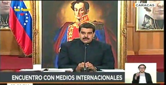 #EnVivo Pdte. <a href="/NicolasMaduro/">Nicolás Maduro</a> Solo a través de las palabras es posible entenderse con la oposición #VenezuelaHablaAlMundo