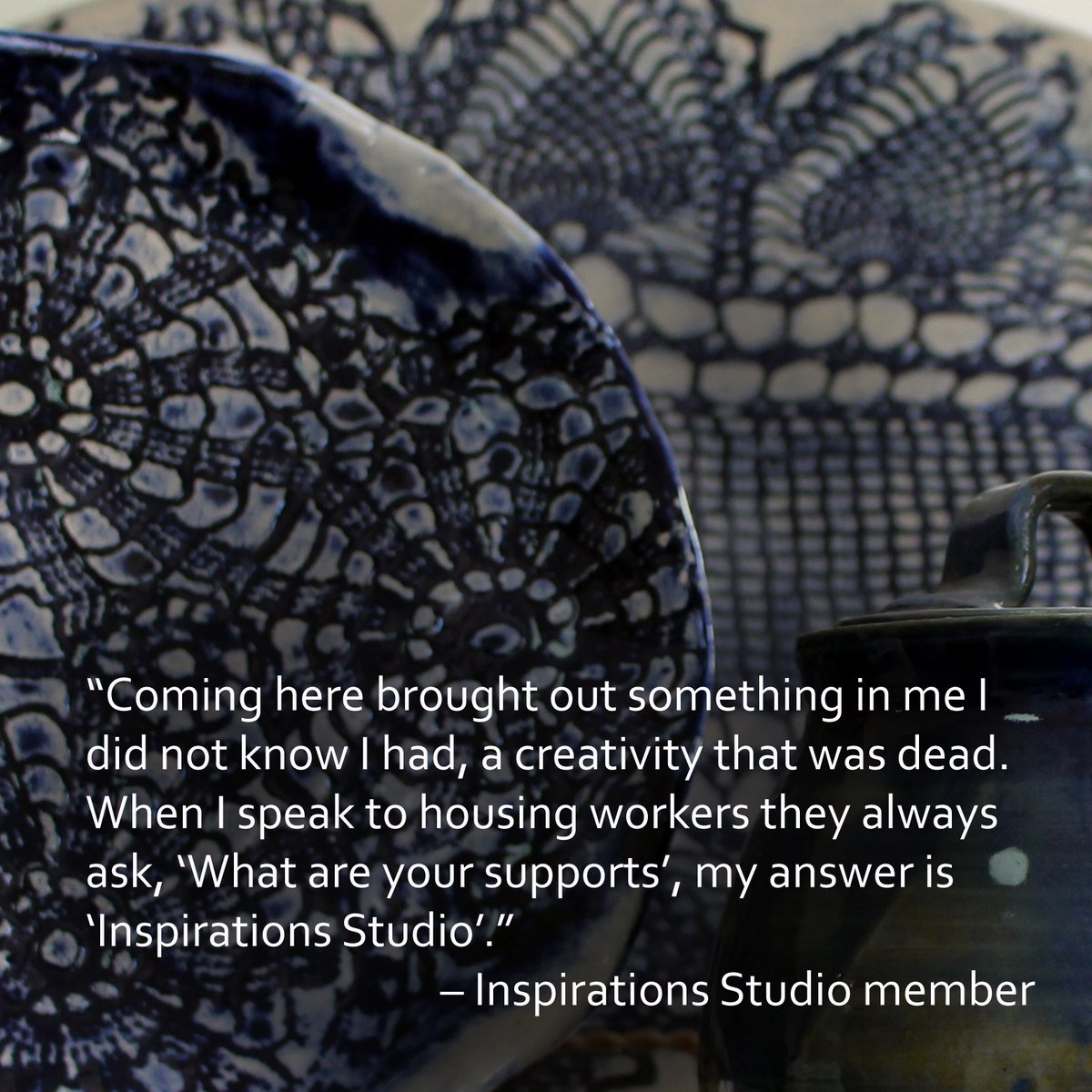 InspiredPottery's tweet photo. As statement by one of our members - why Inspirations Studio is so important! #saveinspirationsstudio #inspiredpottery # toronto #pottery https://t.co/2C1RmM0ZDB