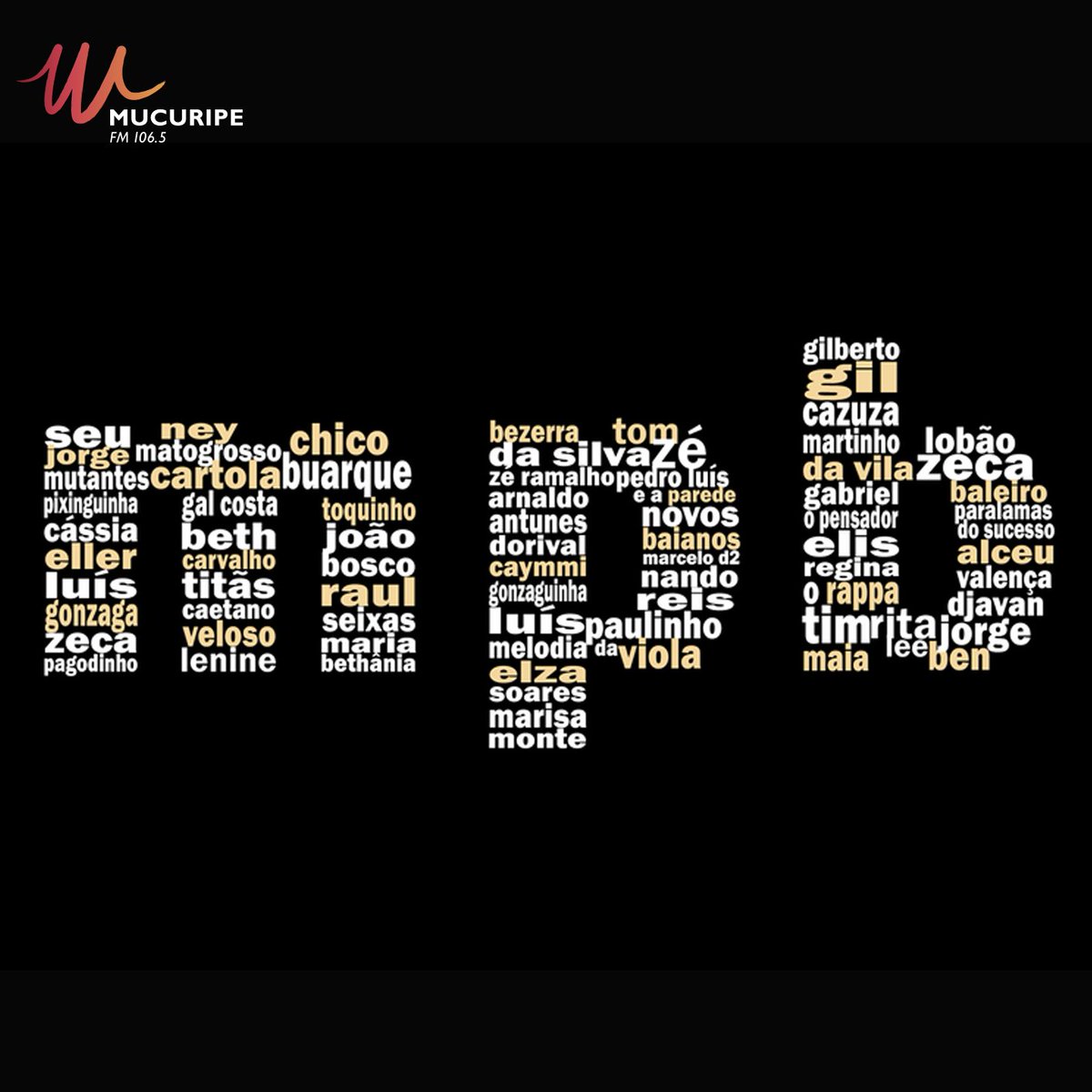 MucuripeFM's tweet photo. Feliz Dia da Música Popular Brasileira! 😍 https://t.co/DDJEzqXp64