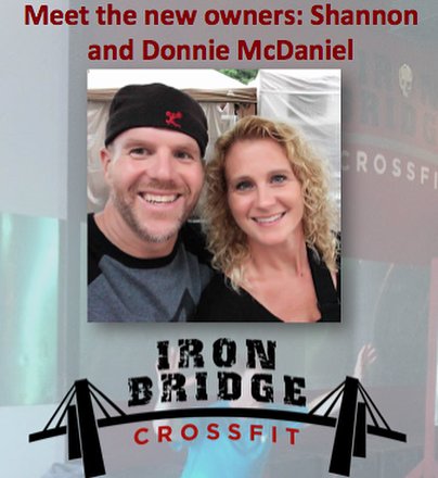 IronBridgeCF's tweet image. Fall is a time for change and we’re happy to announce a change at Iron Bridge CrossFit. Meet the new owners: Shannon and Donnie McDaniel! In