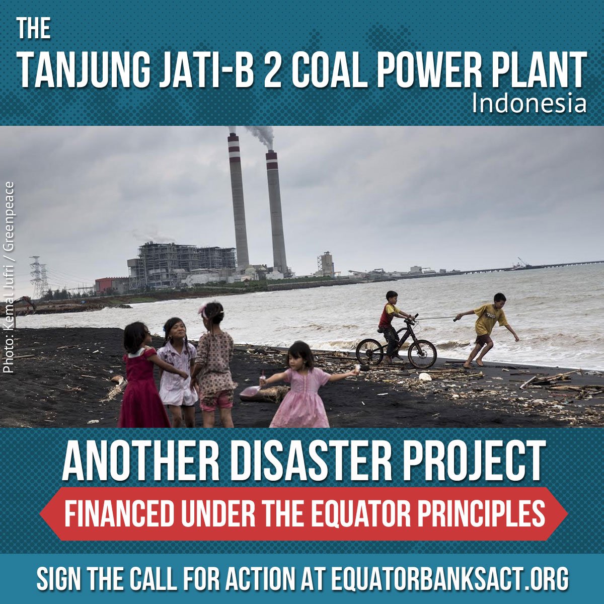 BankTrack's tweet image. Equator Banks, time to be part of the solution - not part of destruction: stop financing Equator disasters! #DefundDisasters