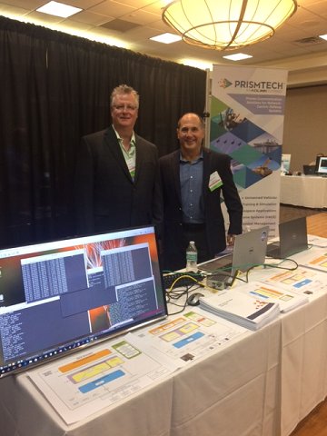 ADLINK_IoT's tweet photo. Demoing #OpenSource Face 2.1 TSS reference implementation at NAVAIR Face Exhibition &amp; TIM #PrismTech #VortexDDS #ogface https://t.co/YJ0SiNK2RI