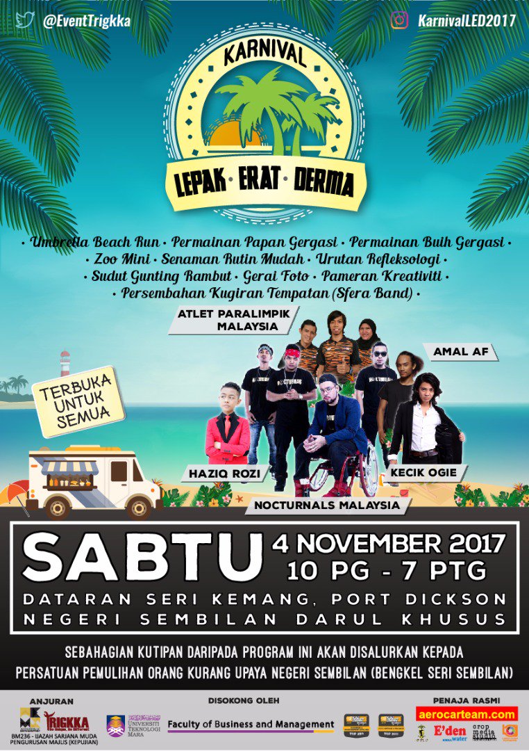 daisy_ssi's tweet photo. #LEDKarnival2017 #LED4U #LEDCharity #UmbrellaBeachRun #FitWithLed #LEDCharityRun #LetsRunforFun #FunRun #TrigkkaEvent https://t.co/6OIBVsBJ7J
