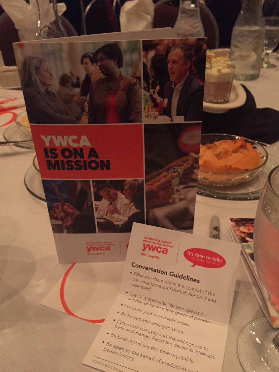 Critical conversation today, and every day. #ItsTimeToTalk <a href="/YWCAMinneapolis/">YWCA Minneapolis</a> #workingatTR