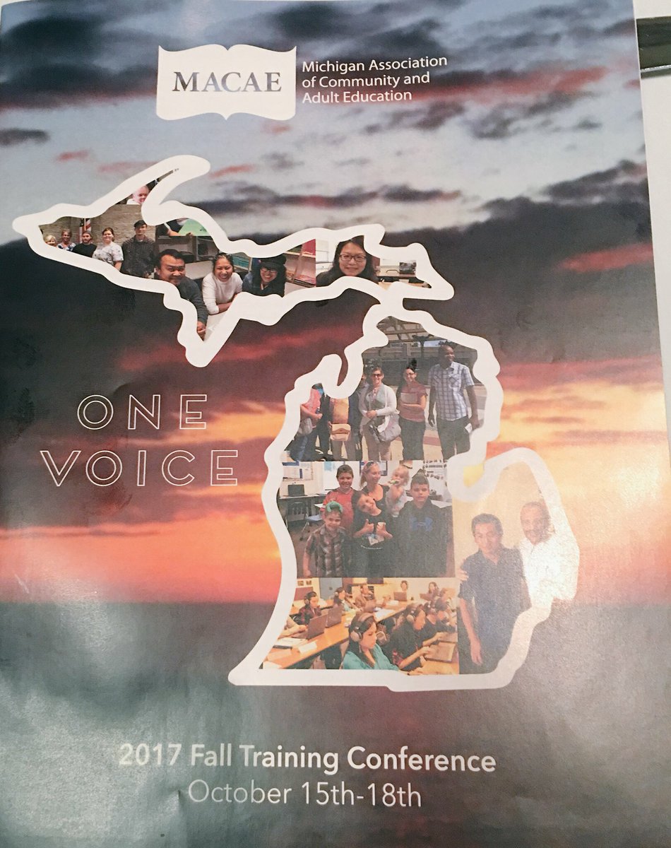 Proud of Tanya Vuichard for earning the Michigan Association of Community and Adult Education Support Person of the Year Award 🥇 #novipride