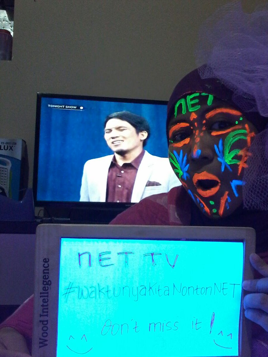 fifiamei's tweet photo. @TonightShow_NET 
Jangan kelewatan Yang ini , kece acaranya
#WaktunyaKitaNontonNET 
@netmediatama https://t.co/Wxj5kBY9GC