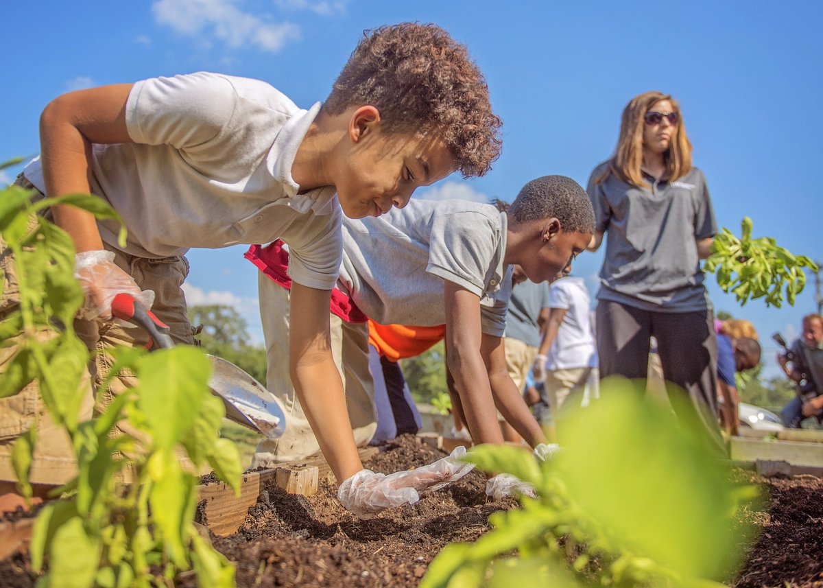 jonahphotograph's tweet photo. The future of our planet's food begins today with our children. #WorldFoodDay @campuskitchens @nokidhungry @Troy_Service https://t.co/EwwTrDNUKK