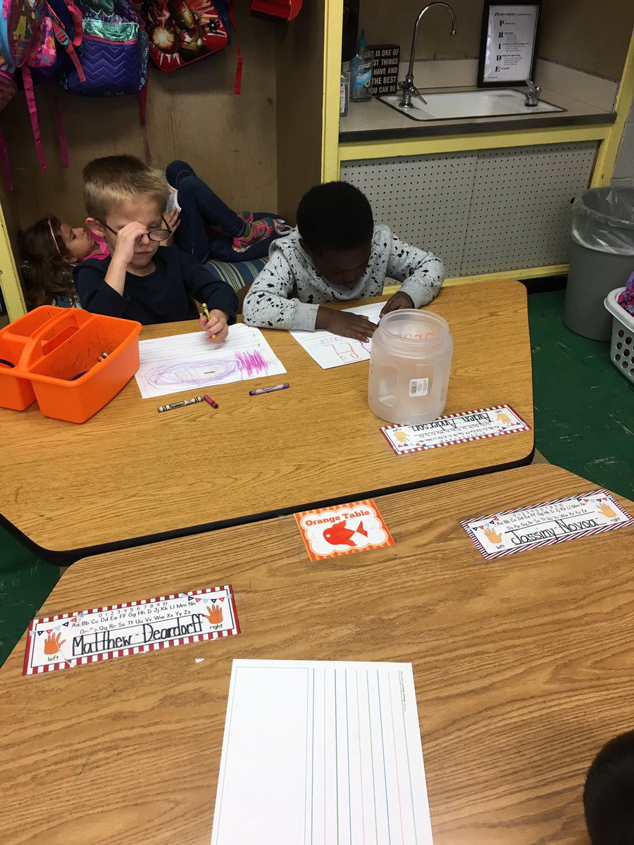 FlavKindKinders's tweet photo. We practiced our ELA stations for the first time today. They rocked it! https://t.co/CSpi7tUybW