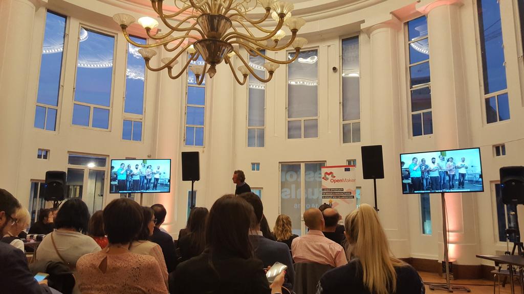 cinzia_guido's tweet photo. #openmaker goes to #Europeanmakerweek @EU_Commission https://t.co/0s6n23JL2O