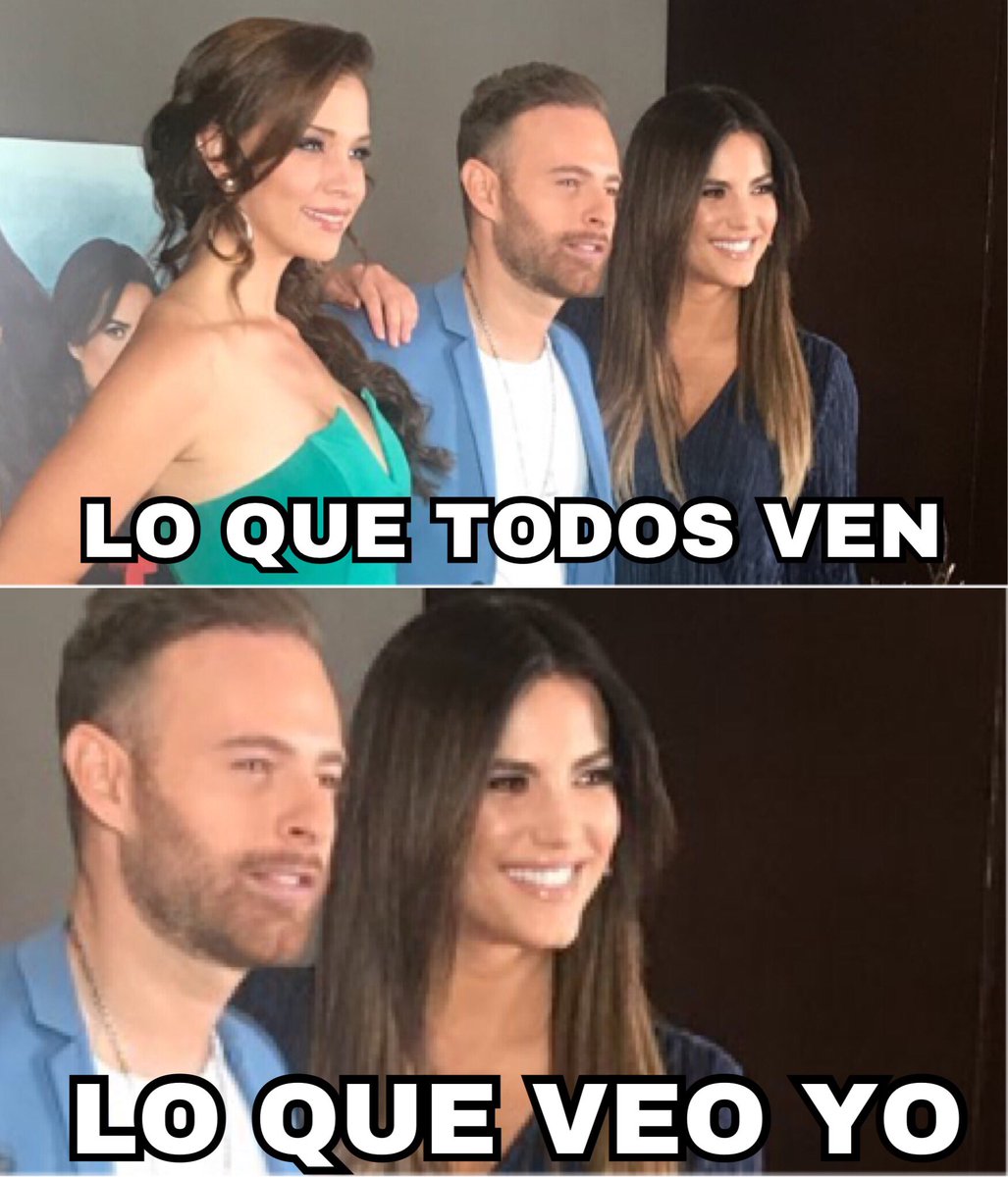Lo que todos ven <a href="/gabyespino/">gaby espino</a> <a href="/guerofranco/">luis ernesto franco</a> <a href="/caromirandaof/">Caro Miranda</a> 
VS
Lo que veo yo <a href="/gabyespino/">gaby espino</a> <a href="/guerofranco/">luis ernesto franco</a> 😍😍😍😍😍😍😍😍😍😍😍😍😍